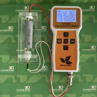 Máy đo nội trở BP2080S cao cấp, độ chính xác cao, dãy đo 0-100V, 0-200R