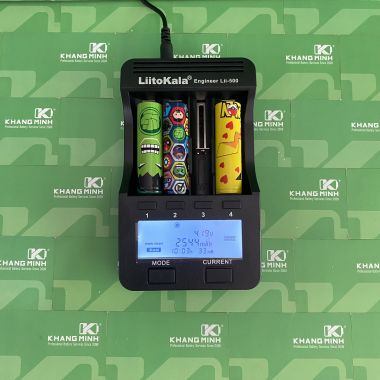 Pin 18650 Vỏ Hoạt Hình Li-ion 3.7V - 4.2V 2500mAh Xả 5C