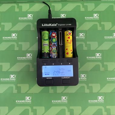 Pin 18650 Vỏ Hoạt Hình Li-ion 3.7V - 4.2V 2500mAh Xả 5C