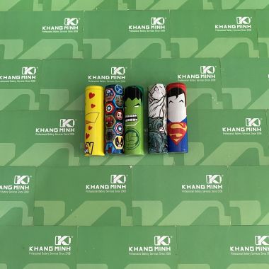 Pin 18650 Vỏ Hoạt Hình Li-ion 3.7V - 4.2V 2500mAh Xả 5C