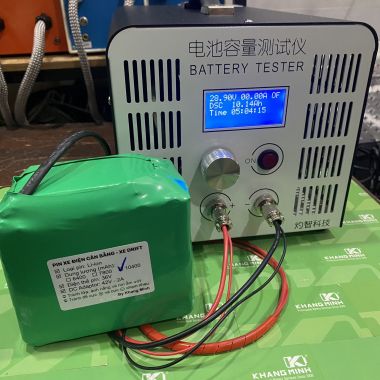 Máy đo dung lượng pin EBC-B20H, dòng xả 20A, điện áp 12V-72V