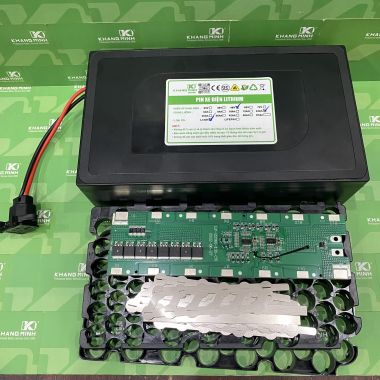 Pin Xe Điện 48V 13S 15Ah Li-ion Thay Cho Xe Chạy 4 Bình Ắc Quy