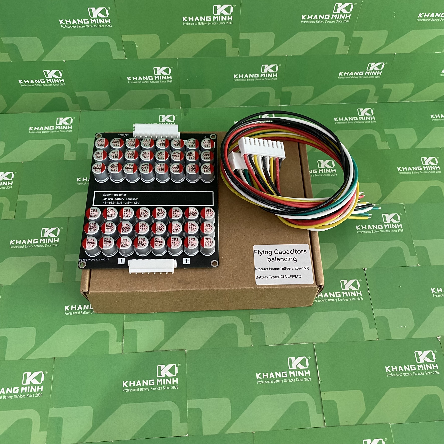 Mạch CB Cân Bằng Chủ Động 4-16S 5.5A Li-ion LiPo LiFePO4