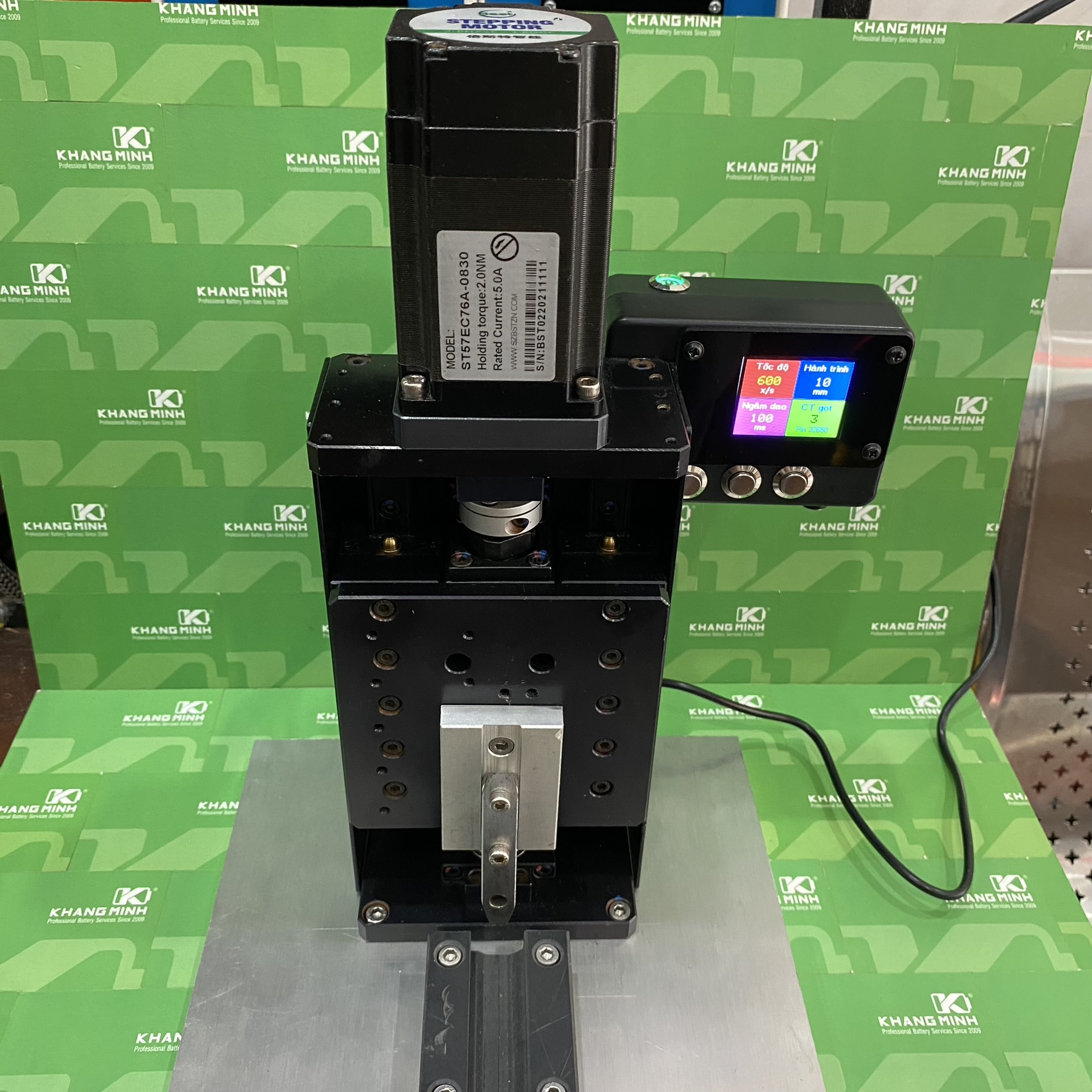 Máy Gọt Cell Pin Tự Động Hybrid Step Servo 57 Vip