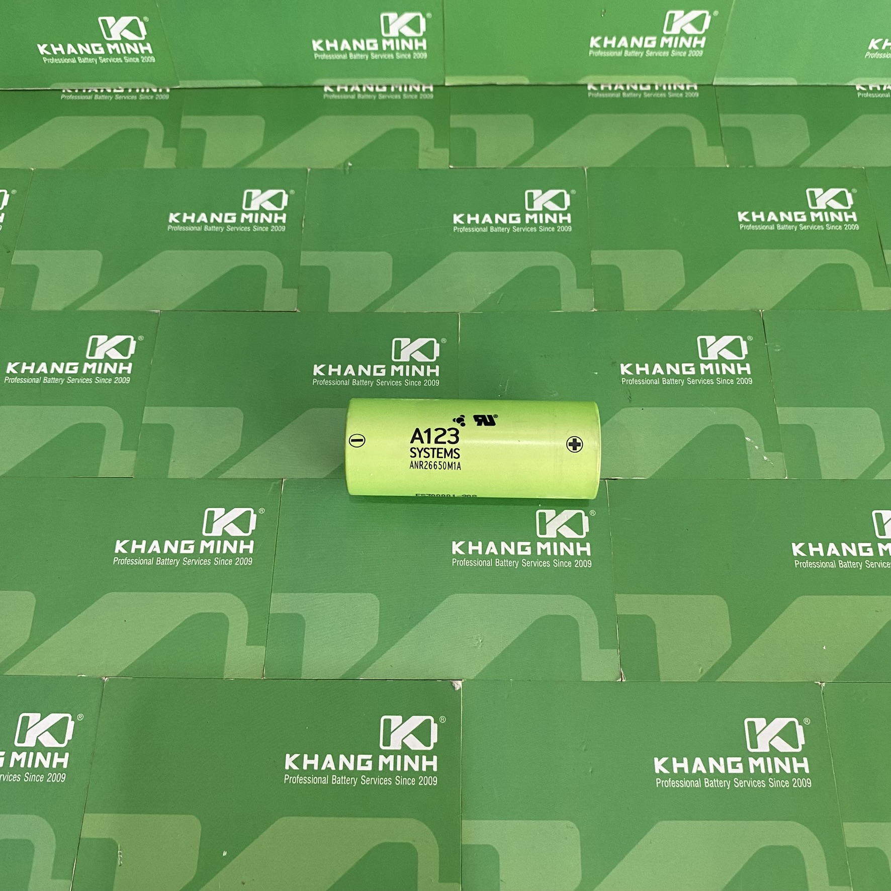 Pin Sắt A123 ANR26650M1A 3.2V Xả 60C 120A 2300mAh Bình Đề Xe Hơi