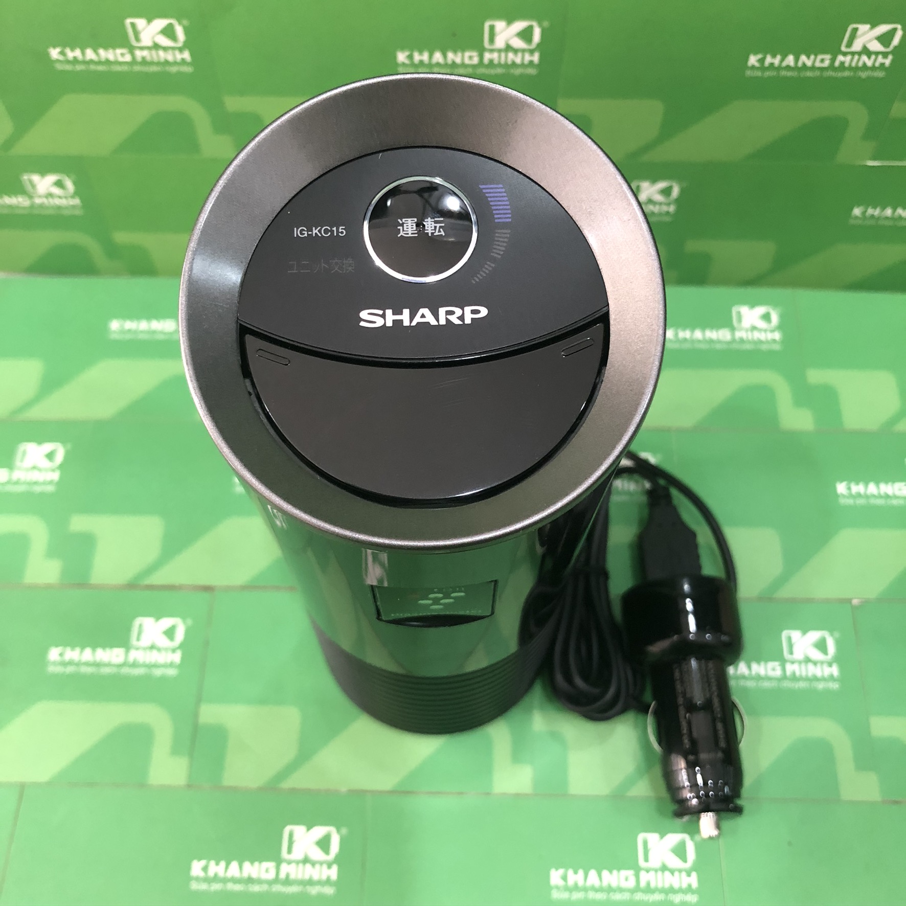 Lọc không khí chính hãng Sharp -  Only Use Japan, chuyển cho xe hơi, khử mùi và diệt khuẩn